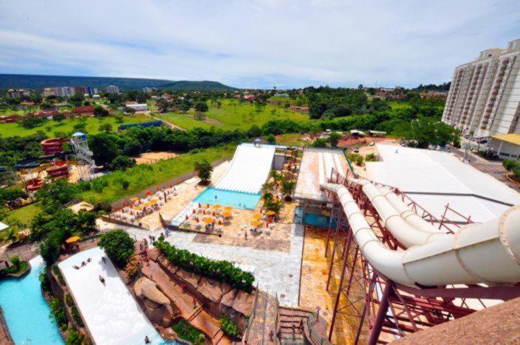 Piazza Diroma Acqua Aparthotel Caldas Novas Exterior photo